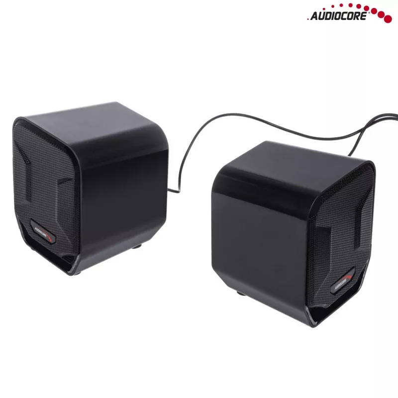 Garsiakalbis Audiocore AC865 2 krypčių laidinis, 2.0 kanalų, 3 W, juodas
