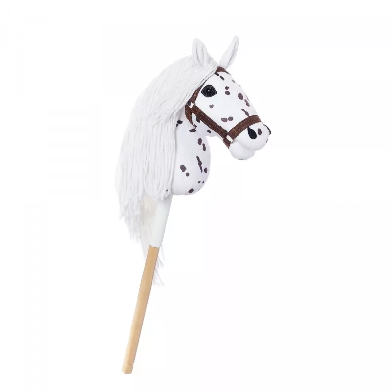 Arklys ant lazdelės HOPPIHORSE Hobby Horse A4 Leopard