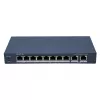 Hikvision DS-3E1310HP-EI(B) valdomas tinklo jungiklis Fast Ethernet (10/100) Power over Ethernet (PoE) pilka