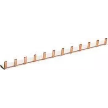 Hager fazinė šyna 1p 10 mm² 12 modulių kaištinė KB163A
