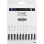 COPIC Multiliner Color spalvoti finelineriai 0,3 mm, 10 vnt. (22075620)