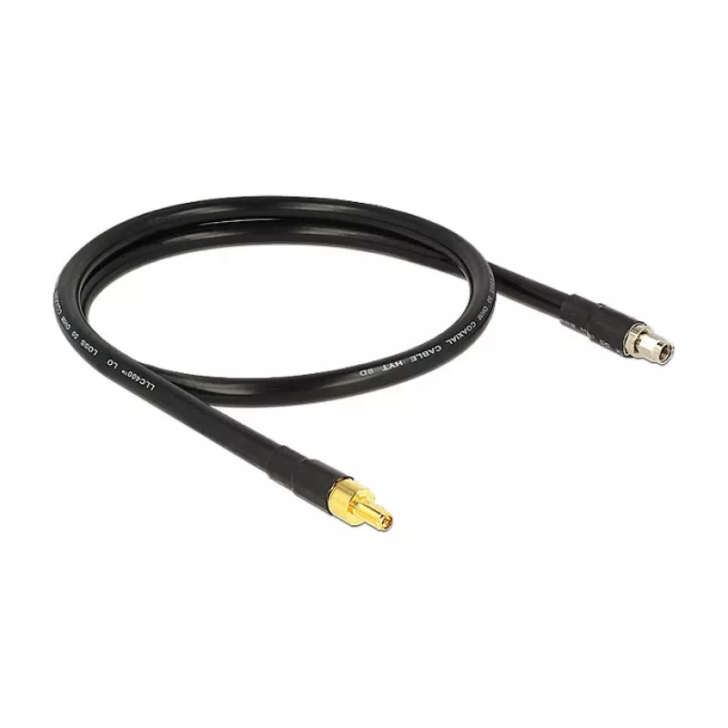 Koaksialinis kabelis DeLOCK 1m RP-SMA / RP-SMA
