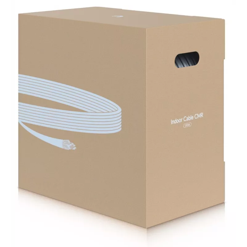 Tinklo kabelis UBIQUITI Cat6a U/UTP (UTP) Baltas 305 m — model UACC-Cable-C6A-CMR