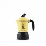 Mokos puodas Bialetti Orzo Express juodai geltonas