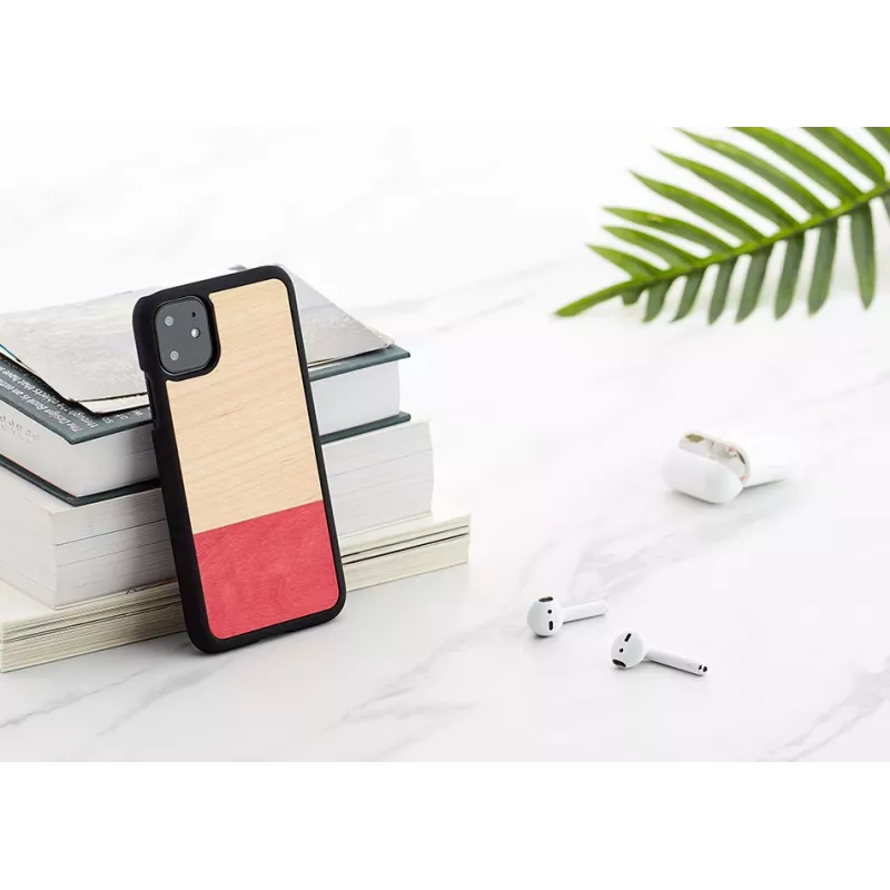 Dėklas iPhone 11 man and wood juodas, nesuderintas dizainas
