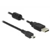USB laidas DeLOCK 1,5m USB 2.0-A Mini-B 84913