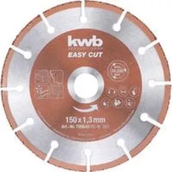 Pjovimo diskas su karbido dantimis KWB EASY CUT Universal 150 mm