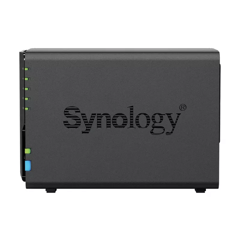 Synology DS225+ 2 vietų NAS darbalaukis Intel® Celeron® J4125 2 GB DDR4 Synology DSM juodas - tik Synology HDD