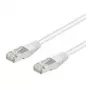 Wentronic Goobay CAT 5e jungiamasis kabelis, SF/UTP, baltas, 0,25 m - CCA vario mišinys (95213)