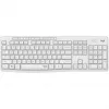 Logitech MK295 tylus klaviatūros ir pelės rinkinys, baltas, belaidis su USB imtuvu, Šveicarijos išdėstymas, 920-009872