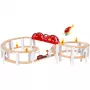 Ravensburger Brio Mega Spiral rinkinys – medinio traukinuko bėgių aksesuaras
