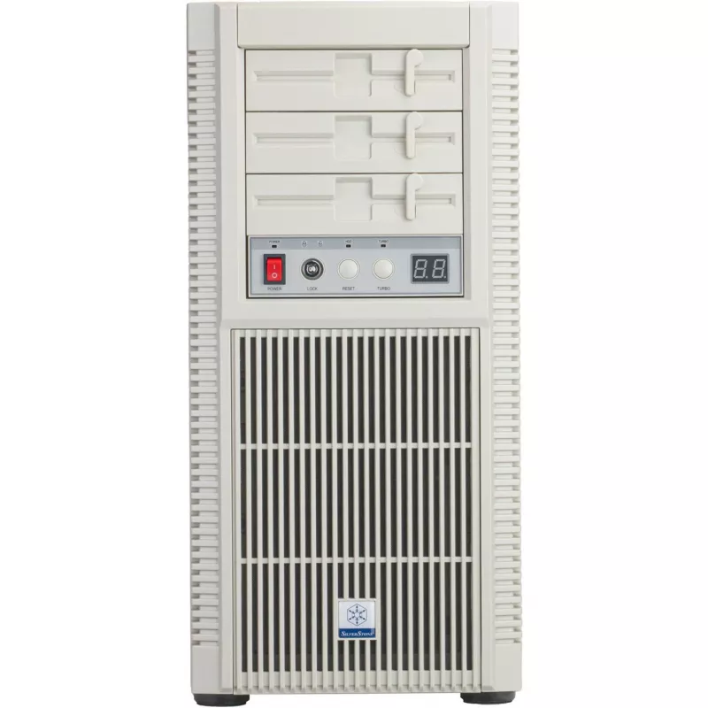 Korpusas SilverStone FLP02 Tower SSI CEB Smėlio spalvos