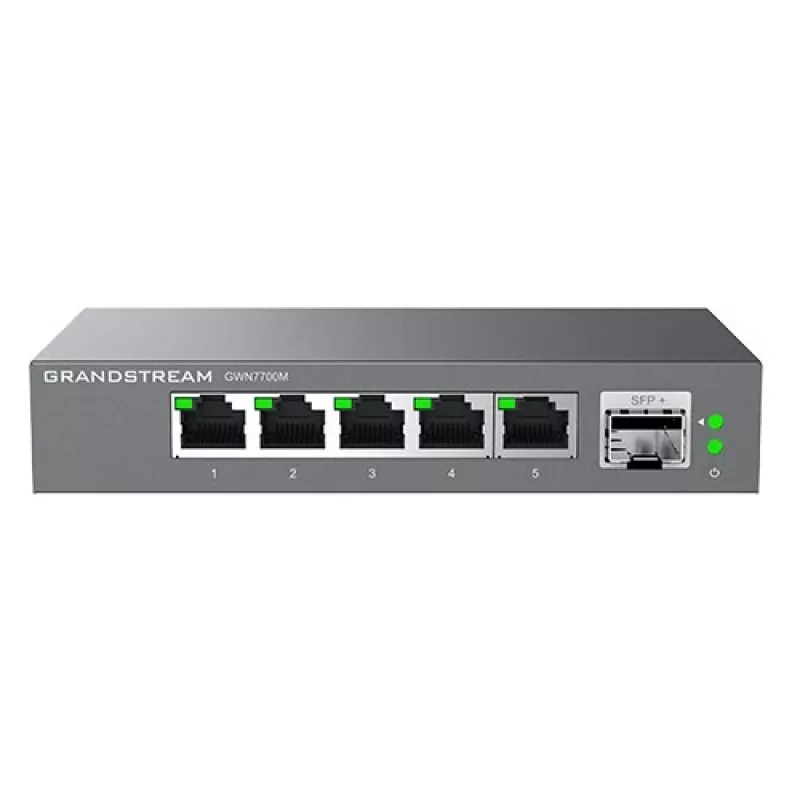 Grandstream Networks GWN7701PA valdomas Gigabit Ethernet tinklo jungiklis 8 prievadai PoE