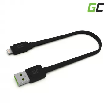 Green Cell KABGC02 laidas su Lightning jungtimi 0,25 m Juoda