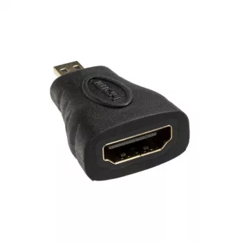 Akasa AK-CBHD22-BK vaizdo kabelis-adapteris HDMI A tipo (standartinis) į HDMI D tipo (mikro) juodas