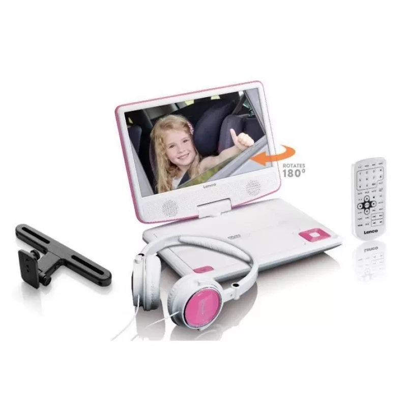 Nešiojamas DVD grotuvas Lenco DVP-910
