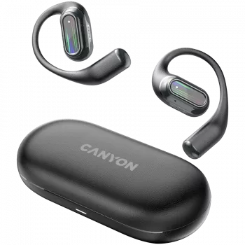 Canyon CNS-TWS12BK juodos spalvos belaidės ausinės