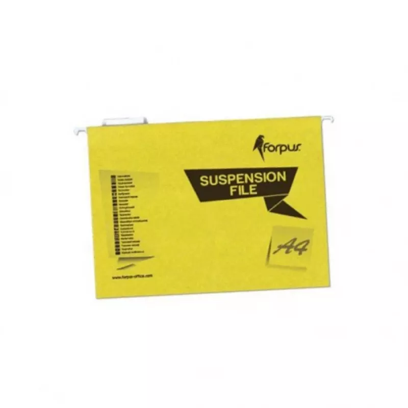 Kabinamas aplankas Forpus FO22703 A4 kartonas geltonas