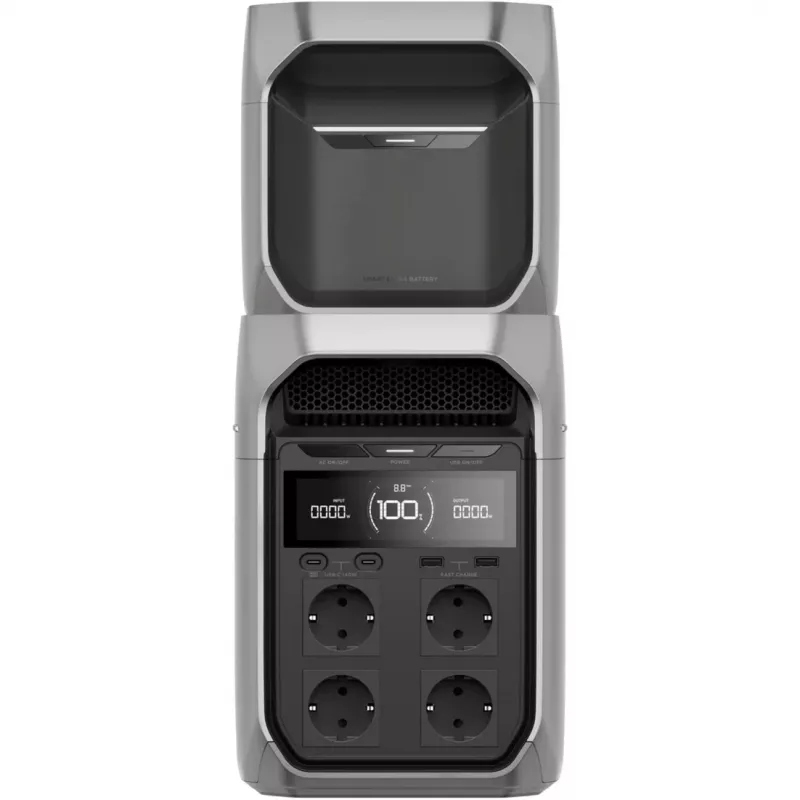 Papildoma išmanioji baterija EcoFlow DELTA 3, DELTA 3 Plus, 1024Wh