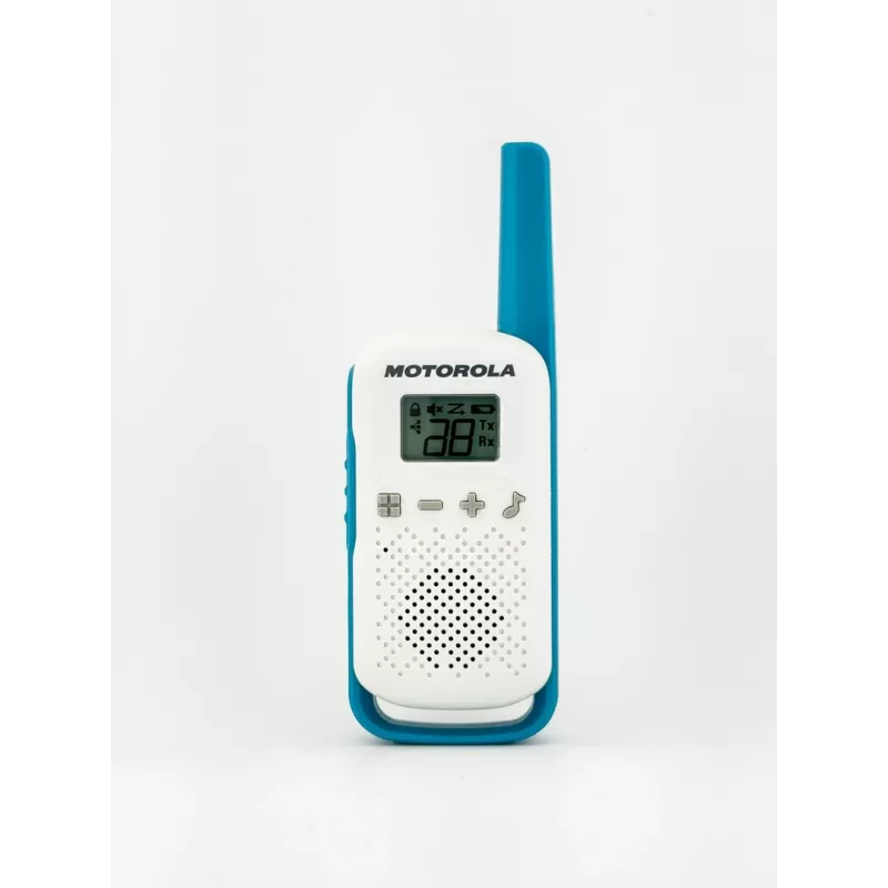 Motorola Talkabout T42 - racija, 2 vnt. pakuotė (oranžinė-mėlyna)