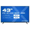 109,2 cm (43 inch) JAPANNEXT JN-IPS430UHD60F 4K IPS 60Hz HDMI USB WLAN Garsiakalbiai Juodas
