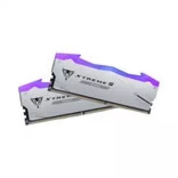 Patriot Viper Gaming RGB XTREME 5 DDR5-8000 RAM, CL 38, Intel XMP 3.0 - 48GB dviejų modulių rinkinys, sidabrinis