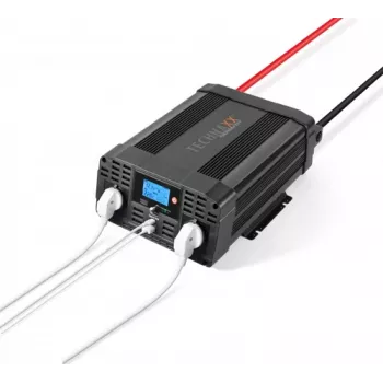 Technaxx TE20 maitinimo blokas ir įtampos keitiklis Auto 2000 W juodas (4856)
