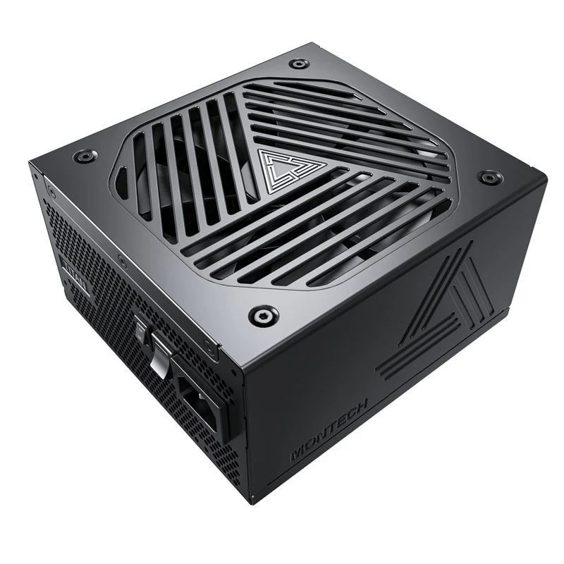 Montech Titan Gold 1200W - 80 PLUS ir Cybenetics Gold, modulinis, PCIe 5.0 - 1200 W