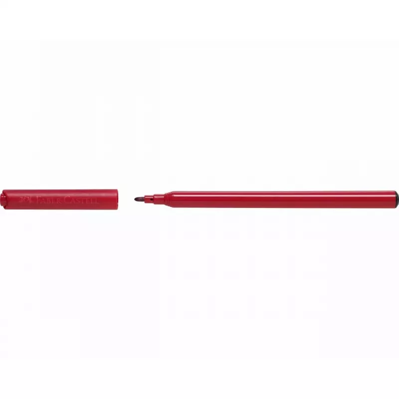 Felt pieštukas Faber-Castell 554201 12 spalvų, kulkos formos antgalis, įvairiaspalvis