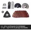 Įrankis daugiafunkcis EINHELL TP-MG 18 Li BL Solo — 18 V Ličio jonų, šlifavimas, poliravimas, pjovimas, 1,08 kg, juoda/raudona