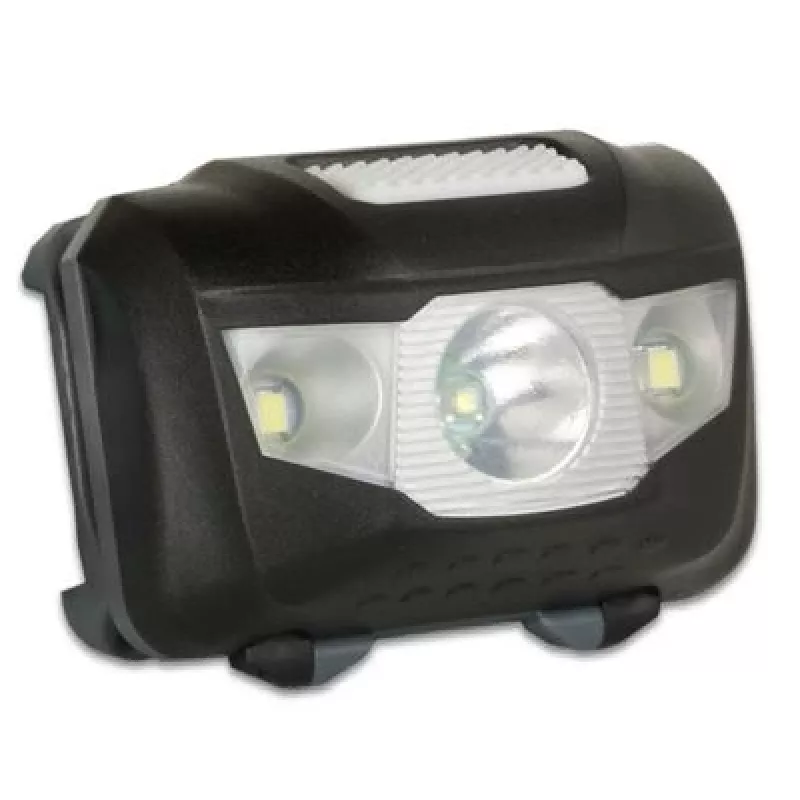 Arcas ARC5 priekinis žibintas su 1 LED ir 2 prožektoriaus LED, 5 W, 160 lm, 4+3 šviesos režimai