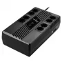 Nepertraukiamo maitinimo šaltinis TECNOWARE Era Plus Strip 1000, Line-Interactive 1 kVA / 700 W, 8 lizdai F tipas, VRLA baterija, 4.4 kg