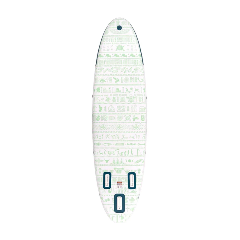 FunWater SUPFW05D Tiki pripučiama irklenčių lenta (žalia)