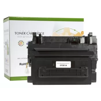 Suderinamas statinės kontrolės Hewlett-Packard 81A (CF281A) juodas, 10500 p.