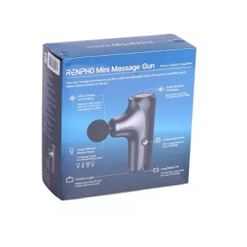 Renpho Massage Gun Edge Mini juoda PEU-RP-GM173-BK