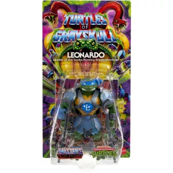 Veiksmo figūrėlė MATTEL MotU Origins Core Leonardo JBN03 – kolekcinė 6 colių skalė, artikuliuota