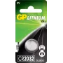 GP CR2032 ličio monetinė baterija 3V, 1 vnt. (blisteris)