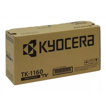 KYOCERA TK-1160 originali juoda kasetė, 1 vnt.