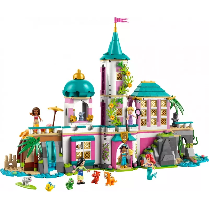 LEGO Disney Princess Pilies ir Karališkųjų augintinių statybinis rinkinys 43267 — 787 detalės, 5 minifigūrėlės, nuo 6 metų, 320×460×100 mm