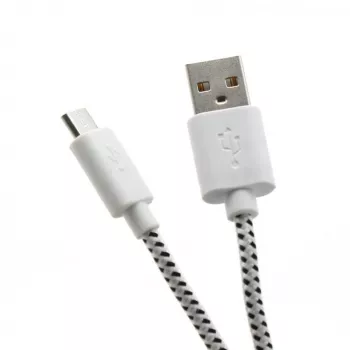 Sbox USB-1031W USB->Micro USB 1 m baltas