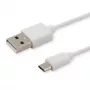 USB laidas SAVIO CL-123 USB 2.0, USB A į Micro-USB B, 1 m, baltas