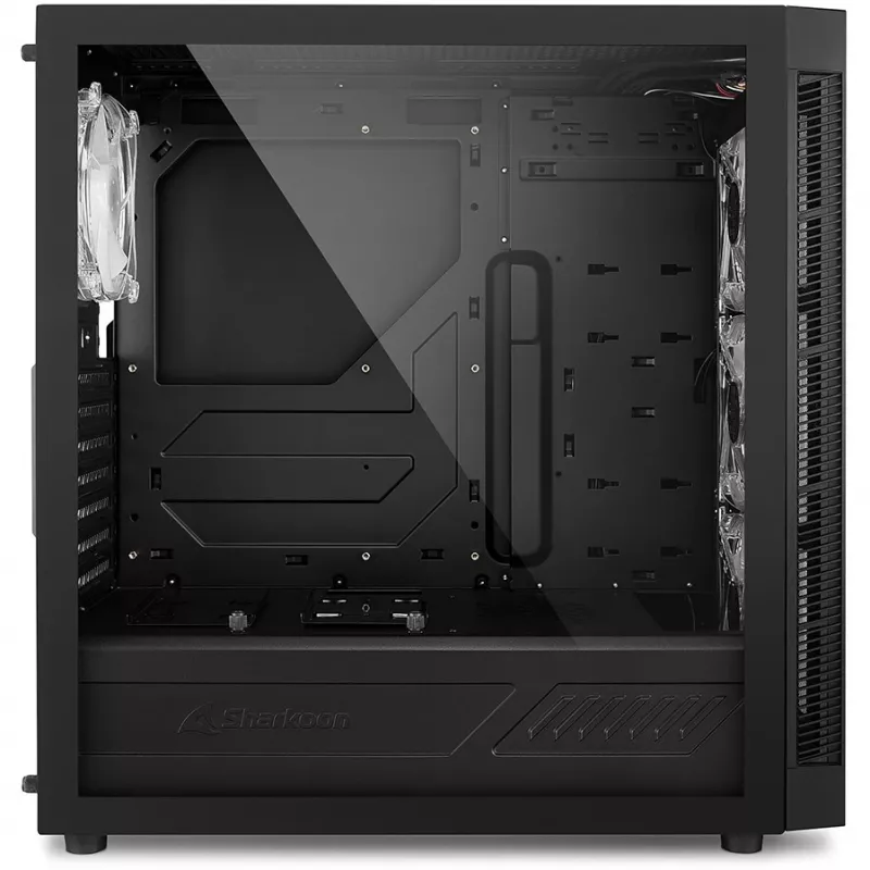 Korpusas Sharkoon TG6M RGB Tower Black