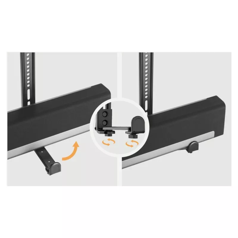 Maclean MC-914 Universalus laikiklis soundbarui TV VESA iki 15 kg