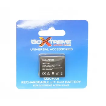 GoXtreme 1050mAh 3.7 V Baterija, skirta Rallye, Endurance, Discovery ir Pioneer