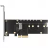 DeLOCK 89013 Vidinė M.2 PCIe sąsajos plokštė, Low-profile