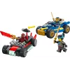 LEGO NINJAGO 71840 Lenktynių Dvikova Rogue prieš Drix