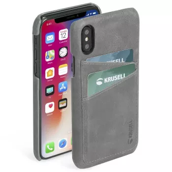 Krusell Sunne dėklas iPhone XS Max Vintage Grey