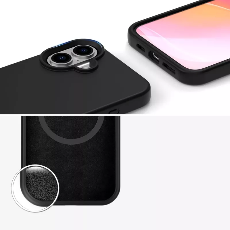 4smarts Silicone Case Cupertino, skirta Apple iPhone 16, suderinama su MagSafe