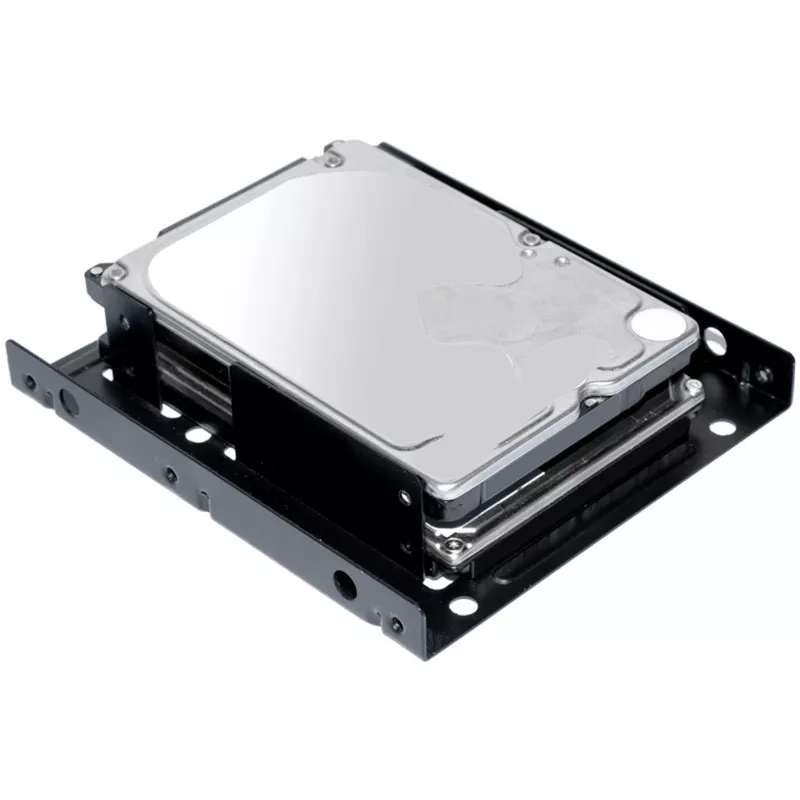 Tvirtinimo rėmelis ultron Vidiniam 2x2.5 SSD/HDD Metalinis juodas (377215)