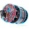Gręžtuvas suklio Einhell TP-CD 18/80 Li BL-Solo Keyless 1,41 kg Juodas, Raudonas